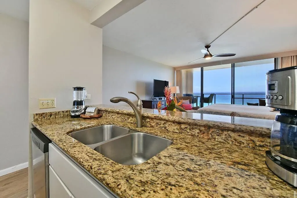 Renovated 8Th Floor Studio At The Mahana!! Kahana Apartment